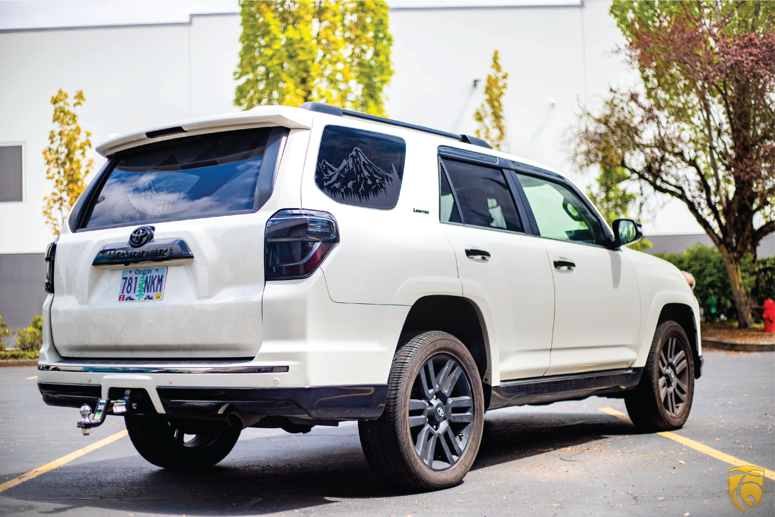 2013-2020 Toyota 4Runner Mt. Hood Treeline Rear Quarter Window Graphic