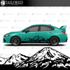 Mt. Hooji Universal Vehicle Side Banner Graphic