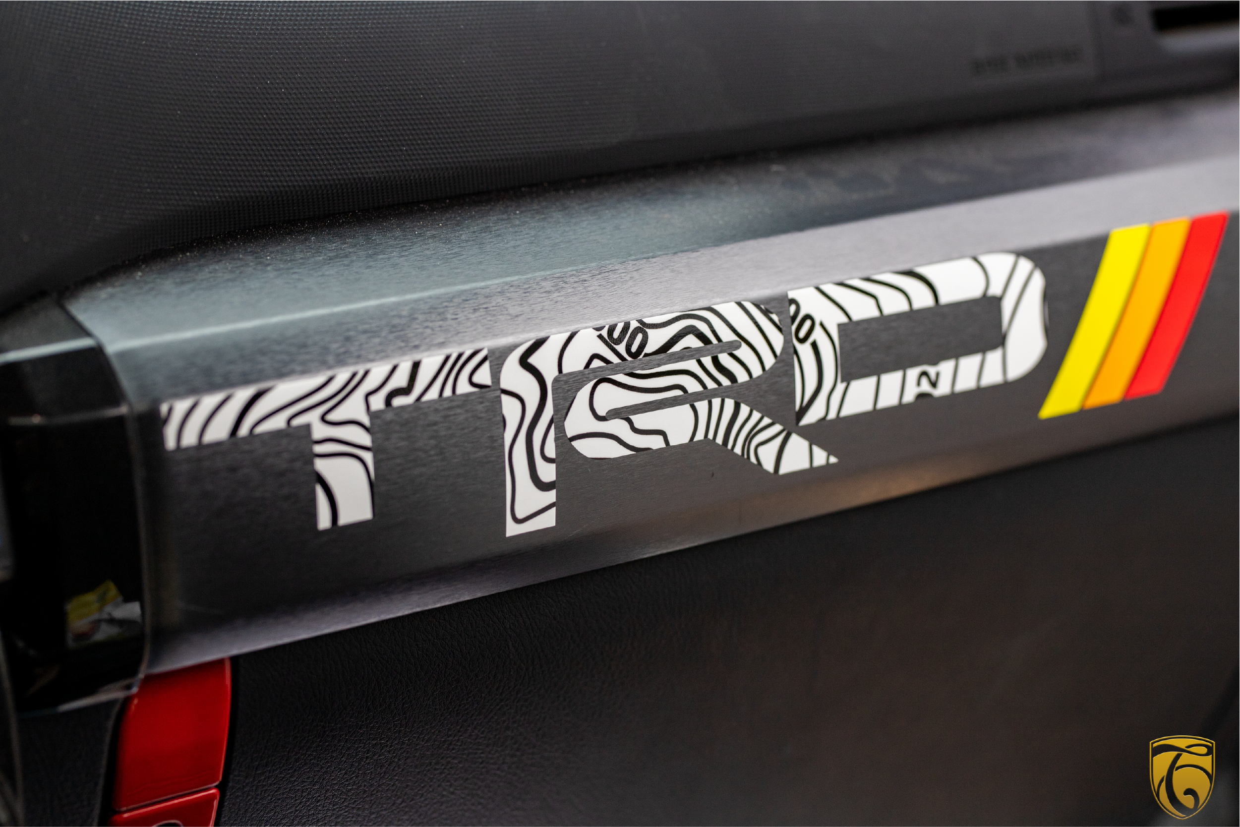 2014-2020 Toyota 4Runner Mt. Hood Topo TRD Dash Decal