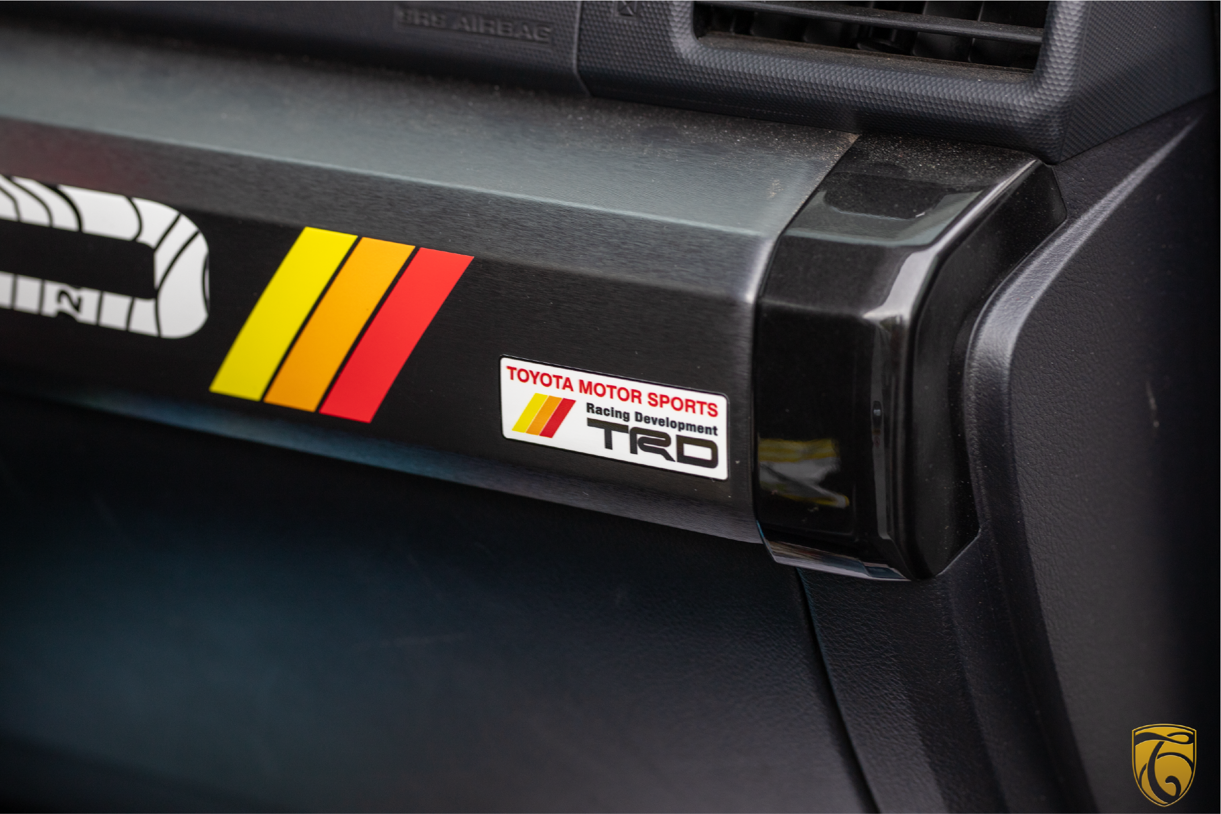2014-2020 Toyota 4Runner Mt. Hood Topo TRD Dash Decal