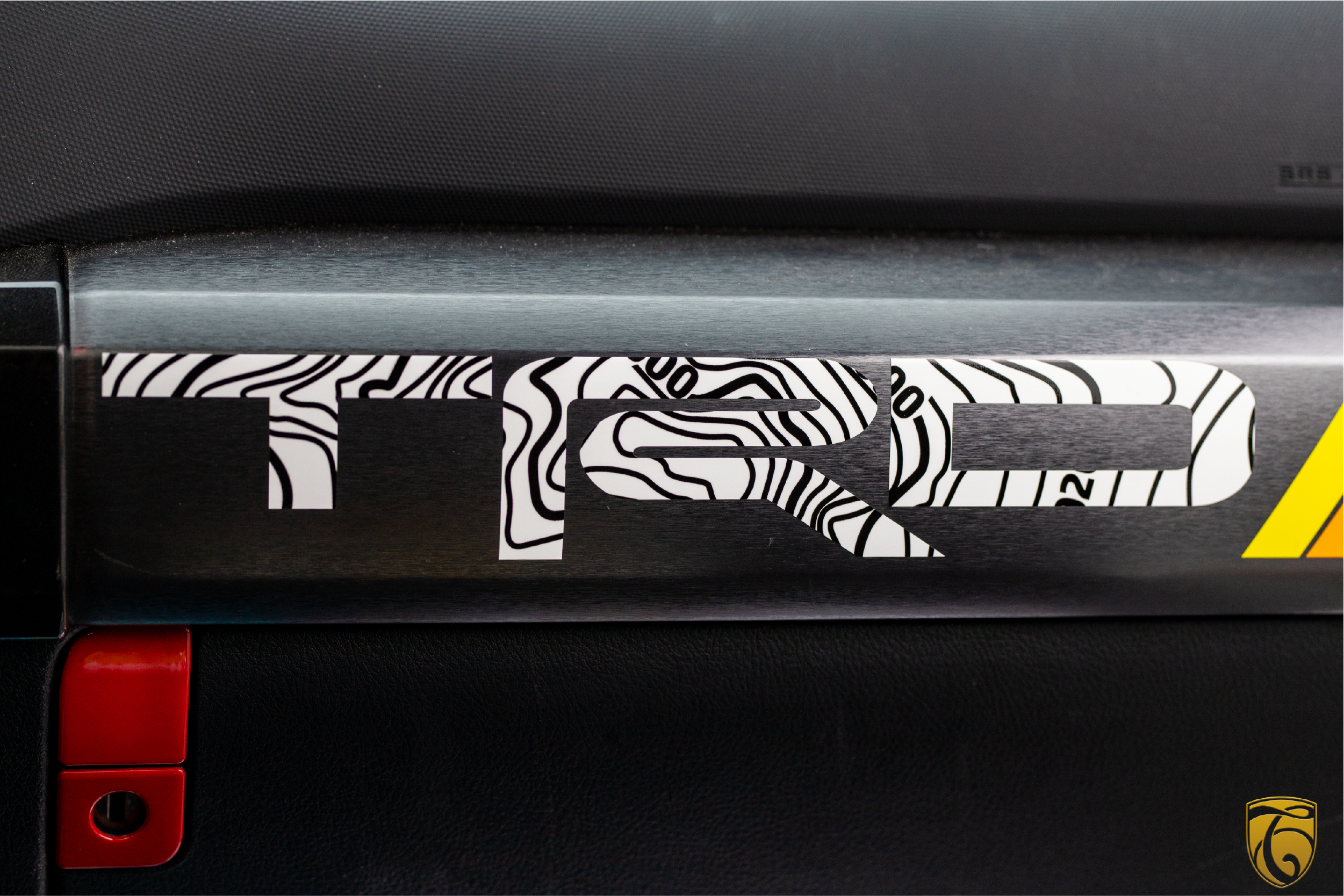 2014-2020 Toyota 4Runner Mt. Hood Topo TRD Dash Decal